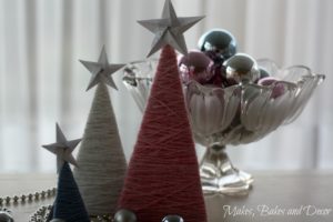 diy wool christmas tree decorations 1