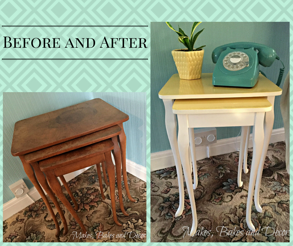 before and after occasional tables 1