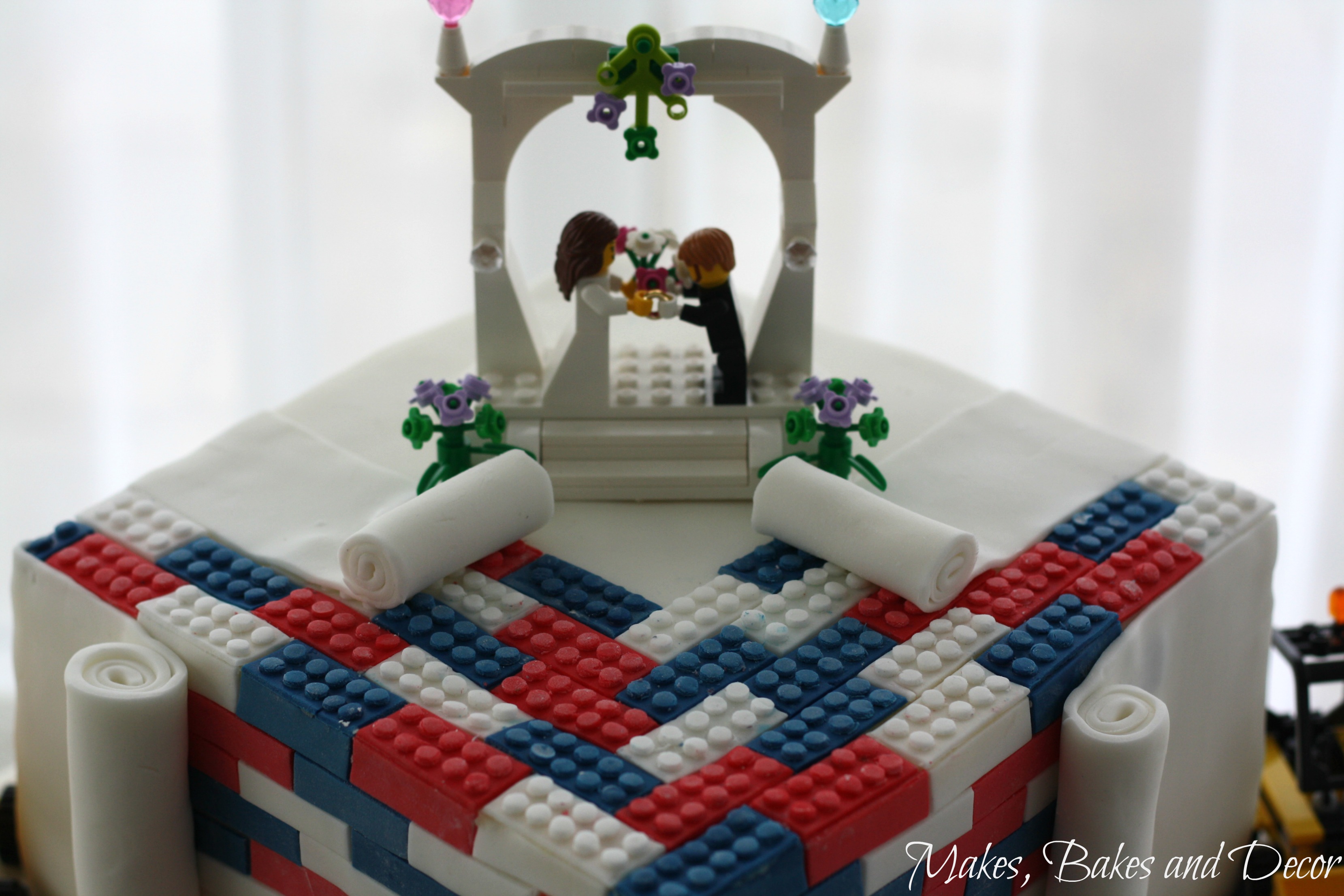 lego wedding cake and my cake decorating essentials