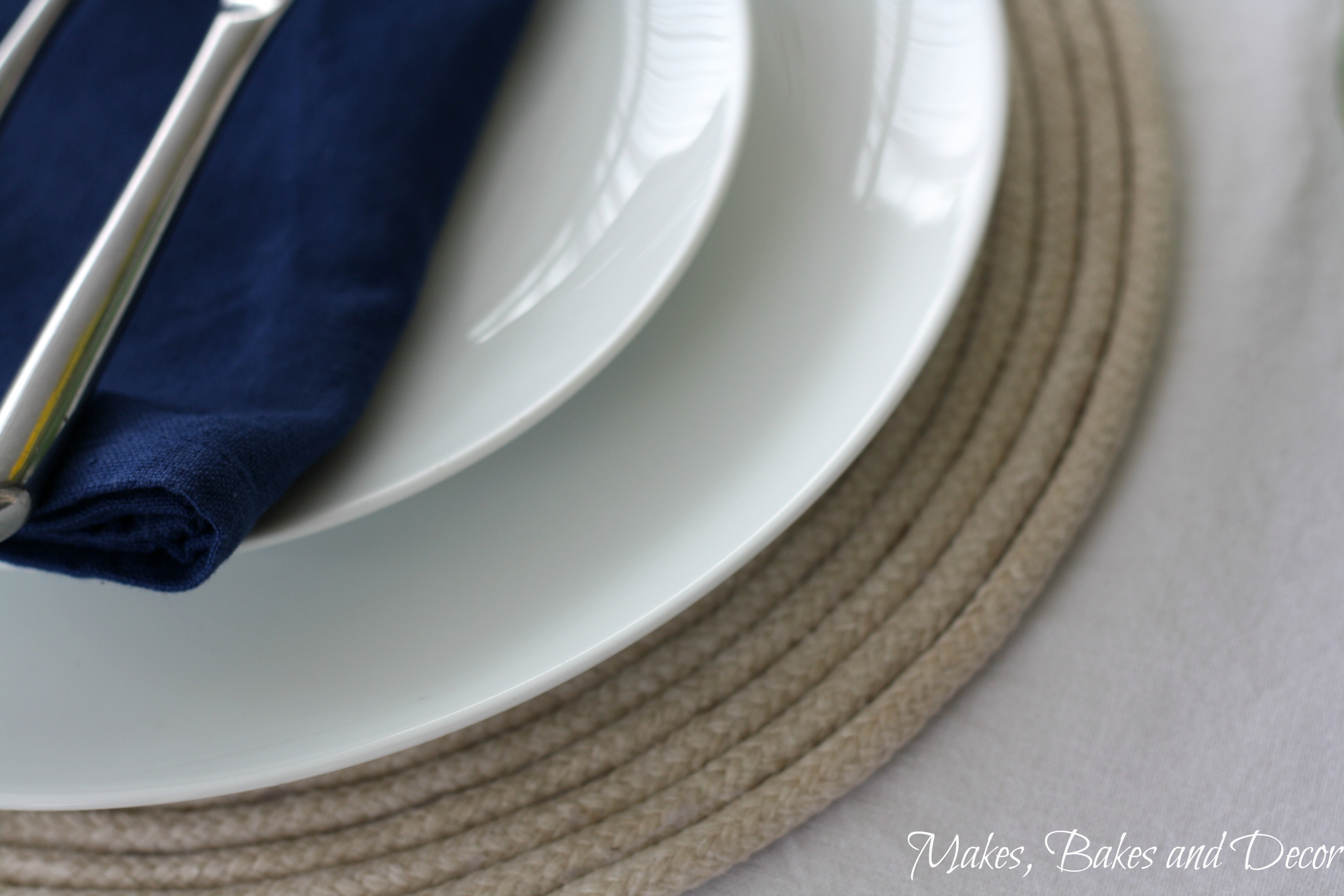 coiled rope placemats