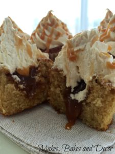 salted caramel cupcakes