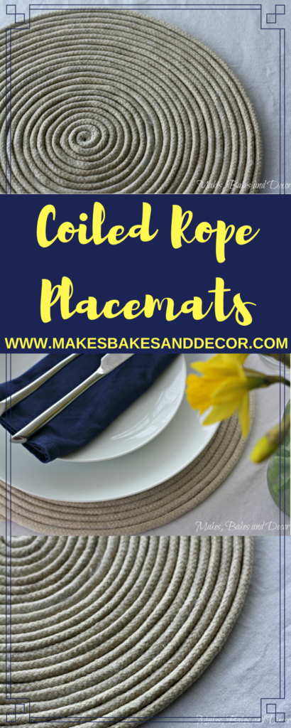 coiled rope placemats
