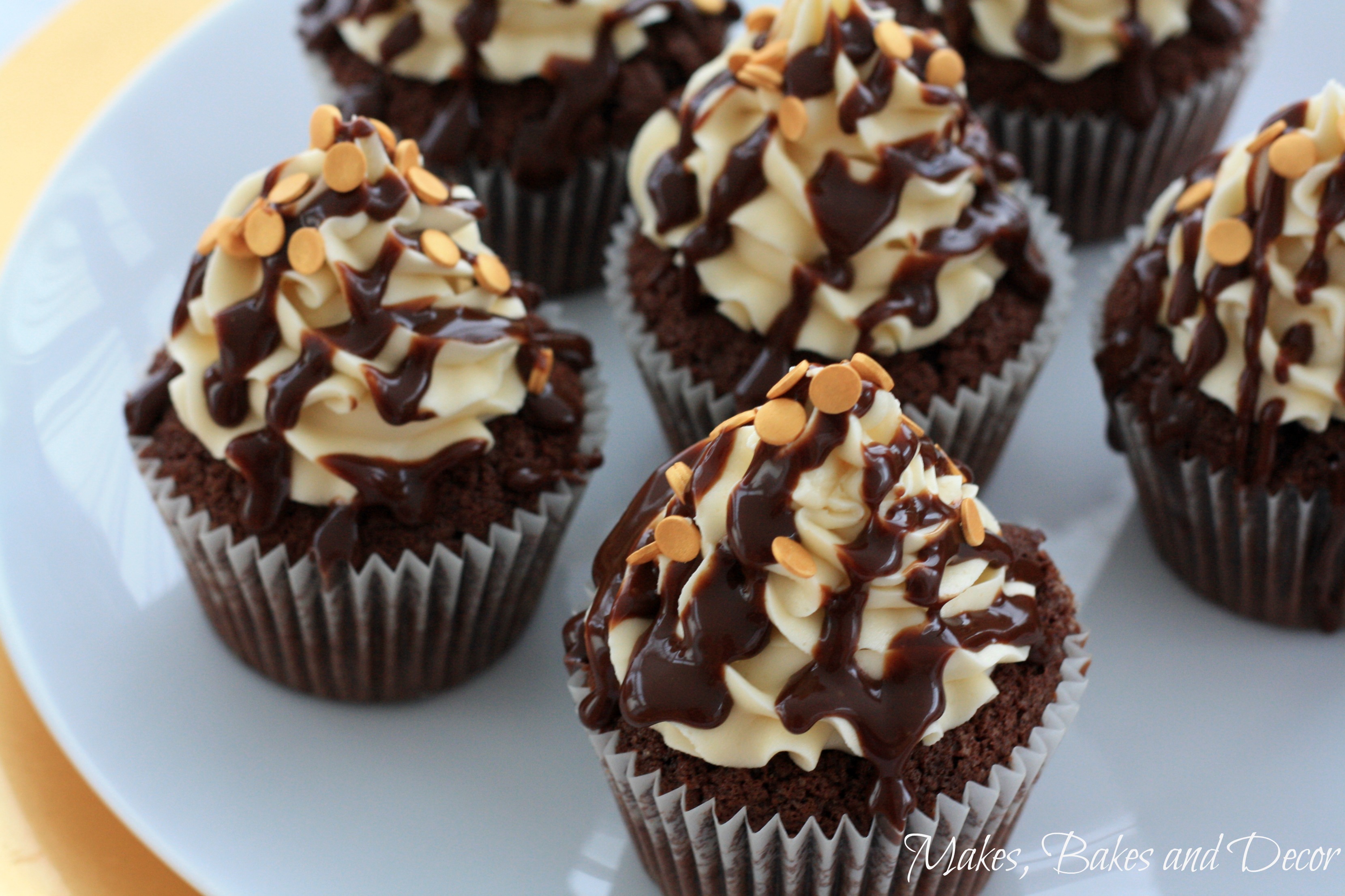 baileys chocolate cupcakes