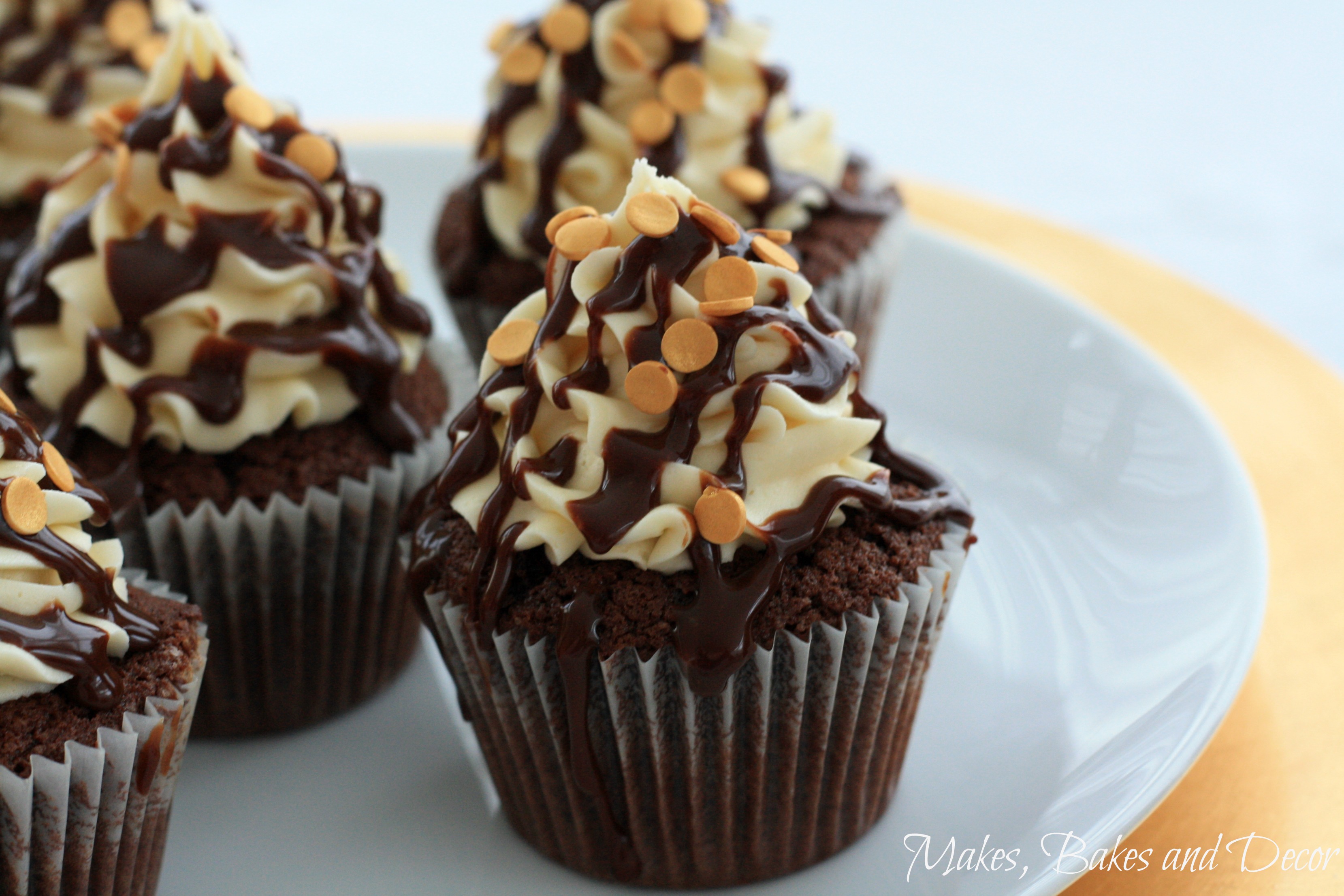 baileys chocolate cupcakes