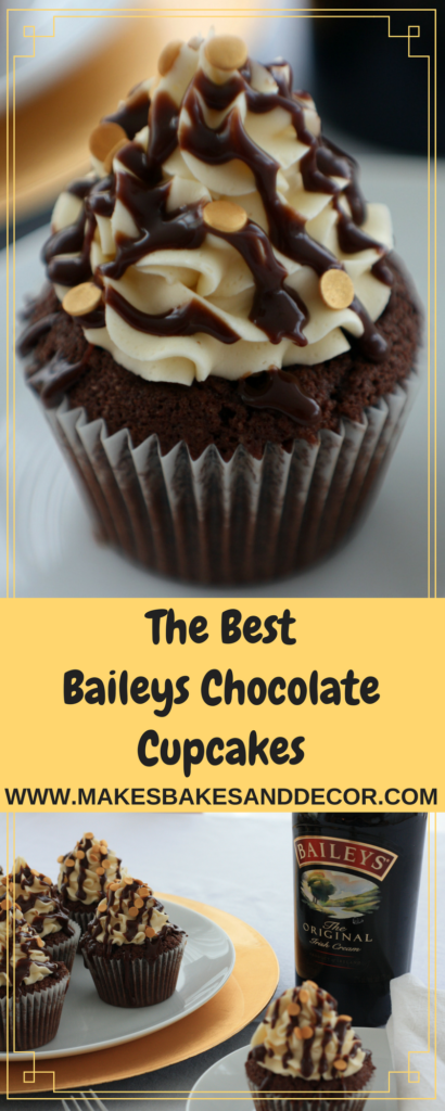 baileys chocolate cupcakes