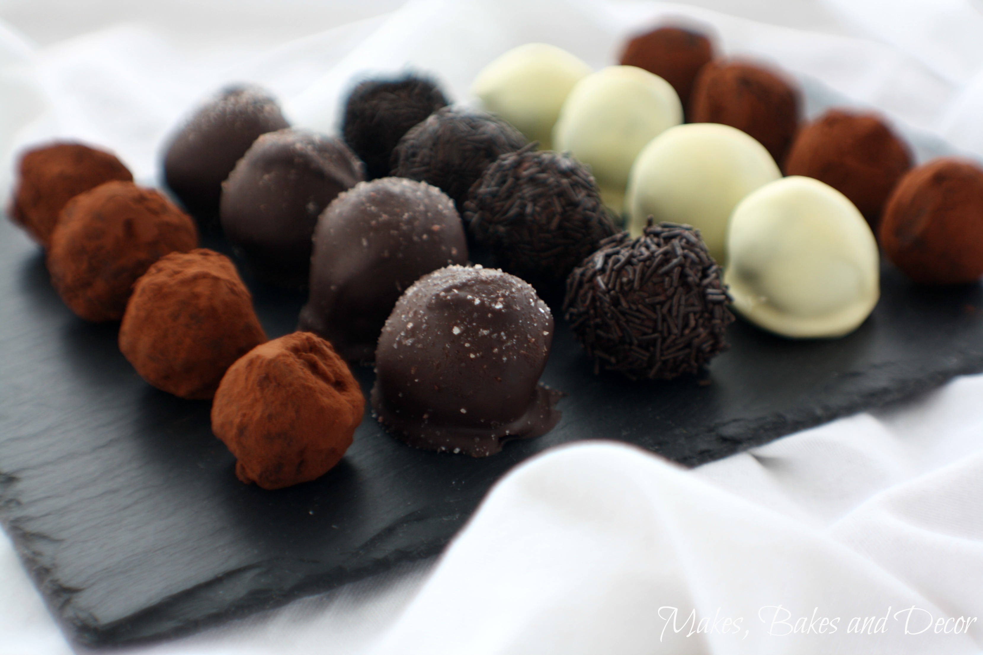 Chocolate Truffles With A Difference Makes Bakes And Decor