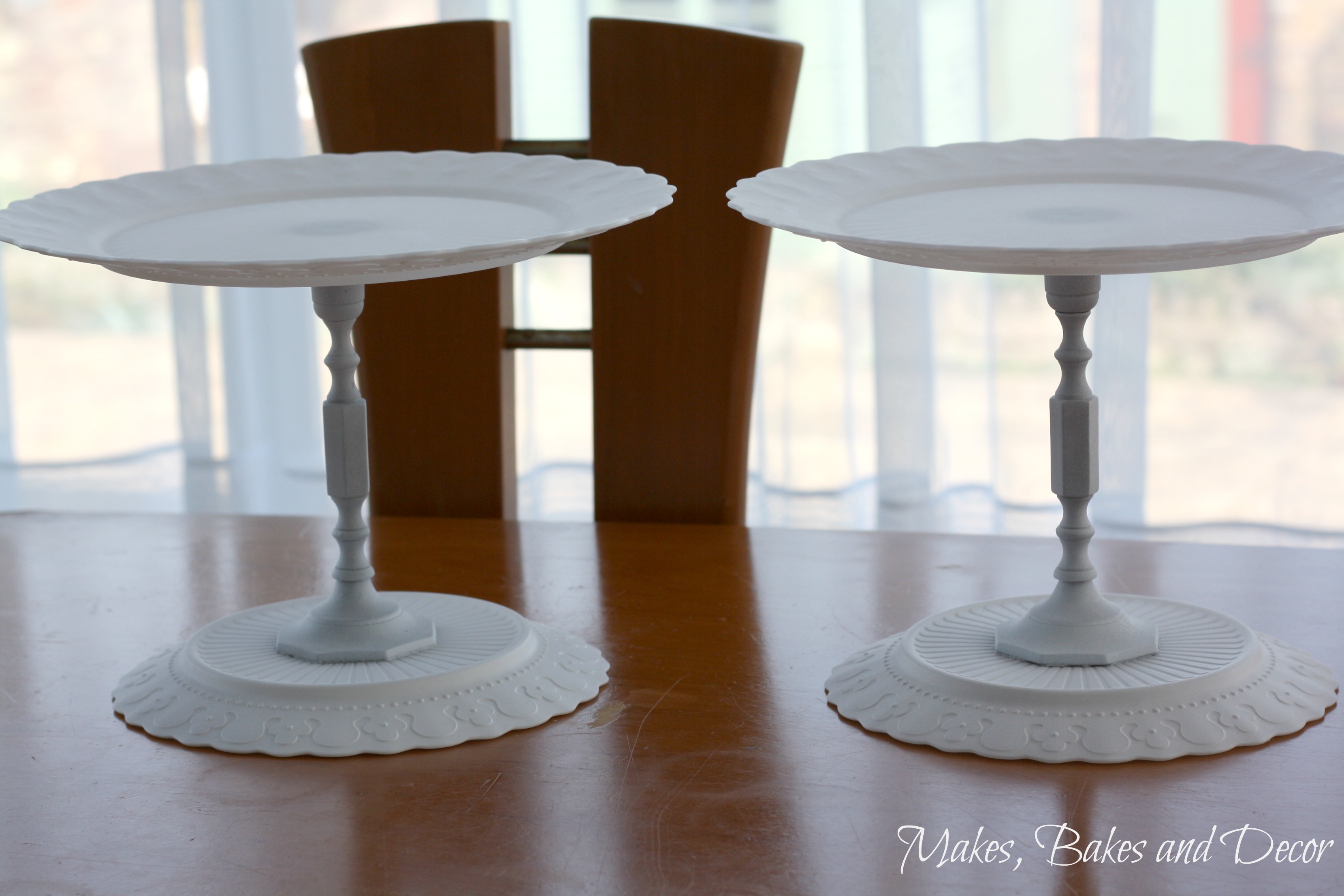 thrift store cake stands