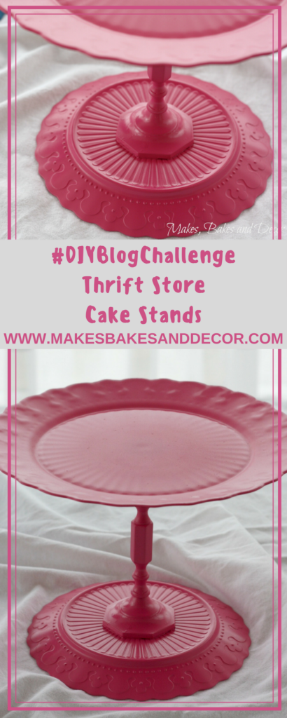 thrift store cake stands