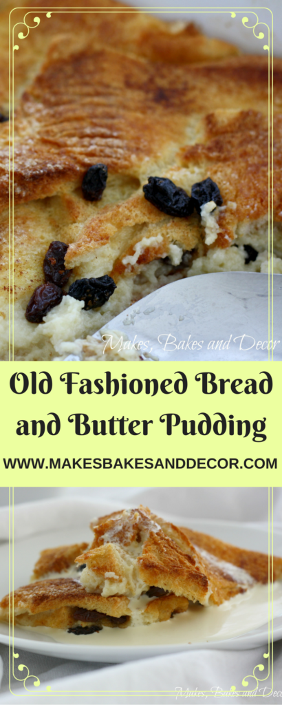 bread and butter pudding