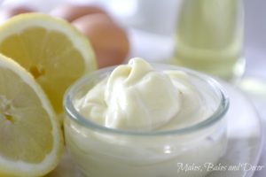 homemade mayonnaise