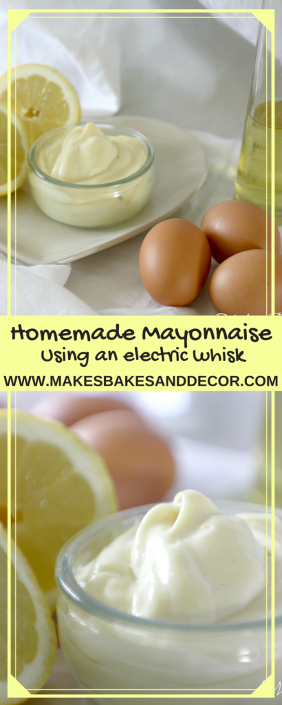 homemade mayonnaise