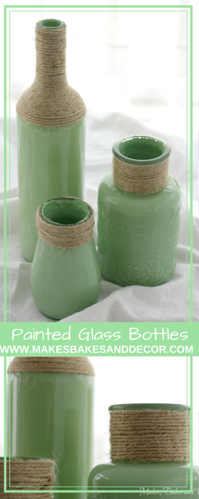 painted glass bottles