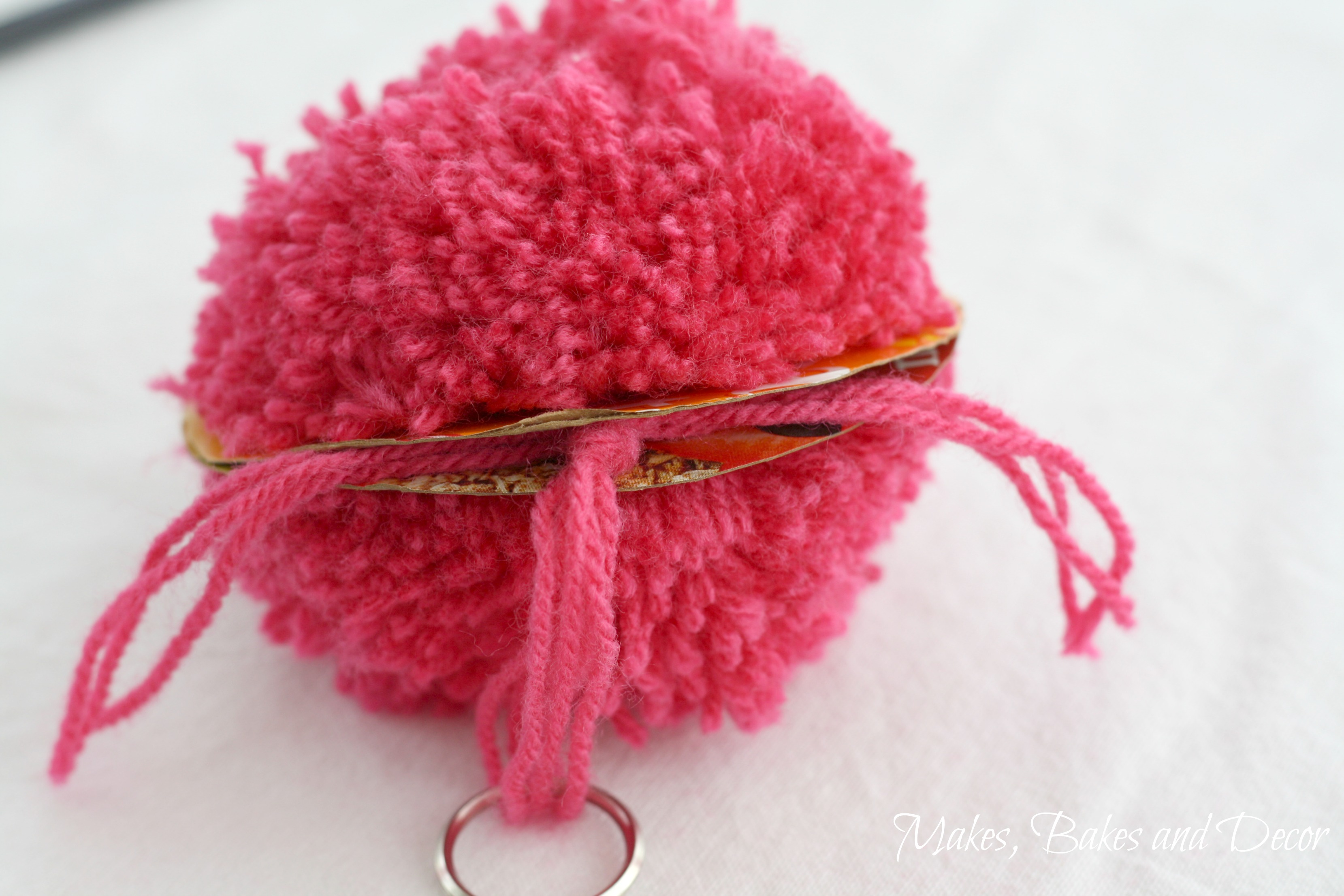 How to make a pom pom keyring, Wool and the Gang Blog