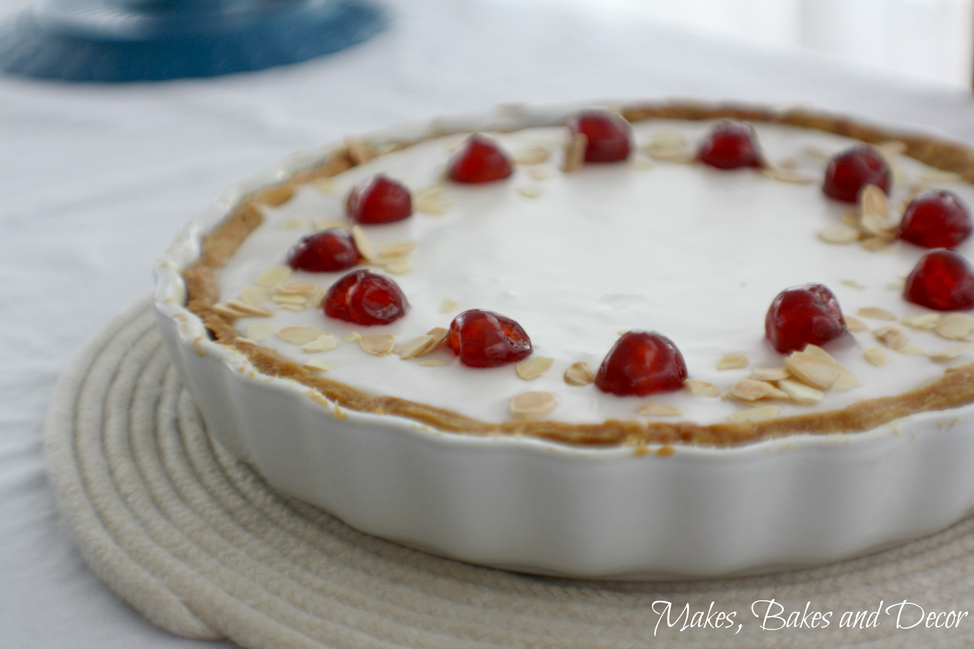 Cherry Bakewell Tart Makes Bakes And Decor 0616