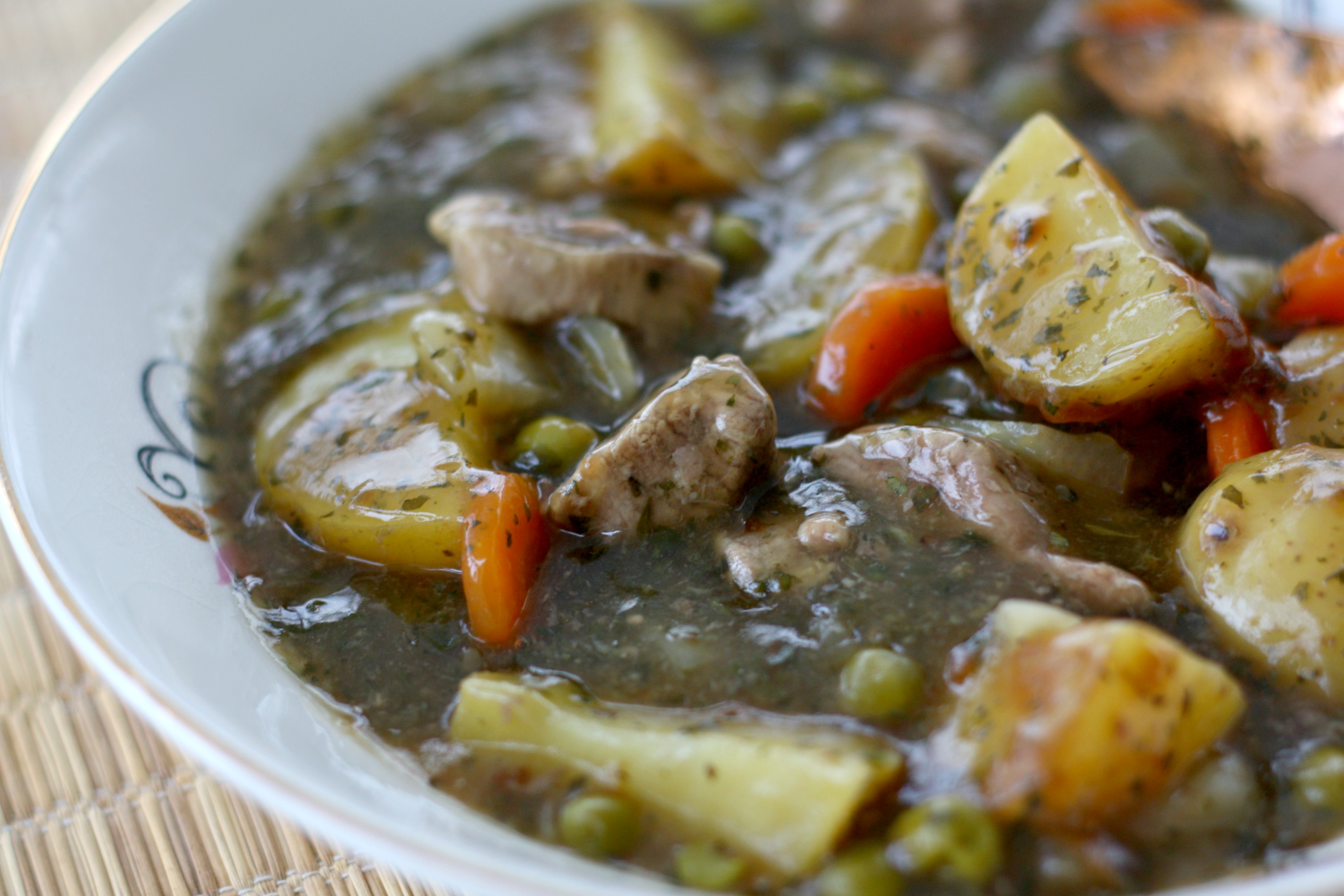 Slow Cooker Minted Lamb Stew Makes, Bakes and Decor