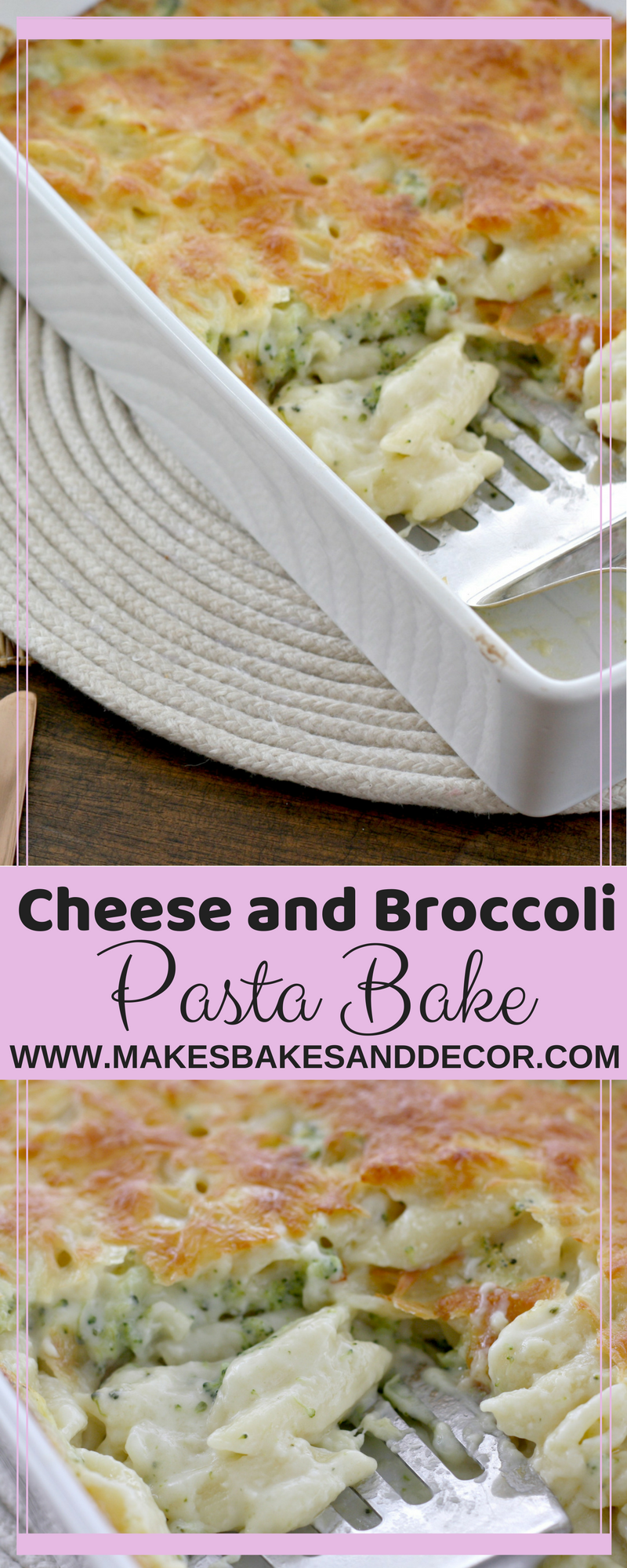 cheese and broccoli pasta bake