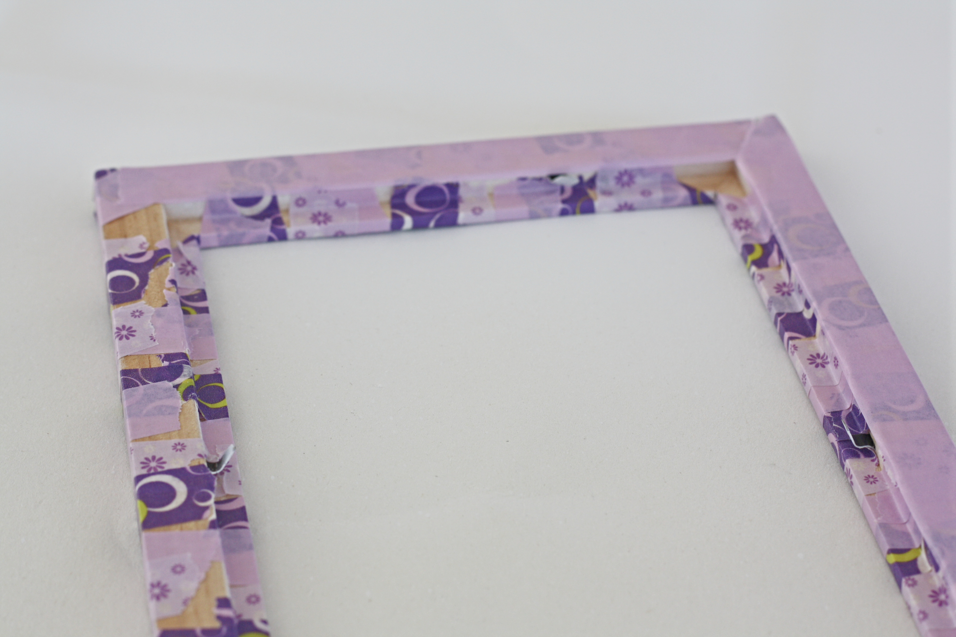 Washi Tape Photo Frame - Makes, Bakes and Decor