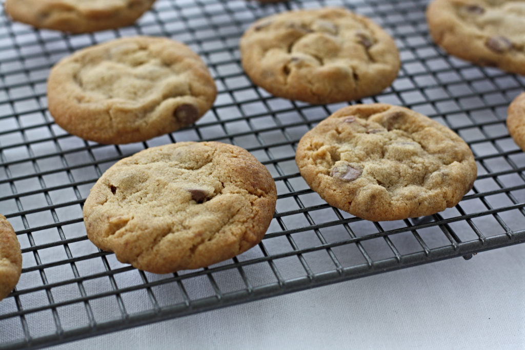 quick and easy chocolate chip cookies