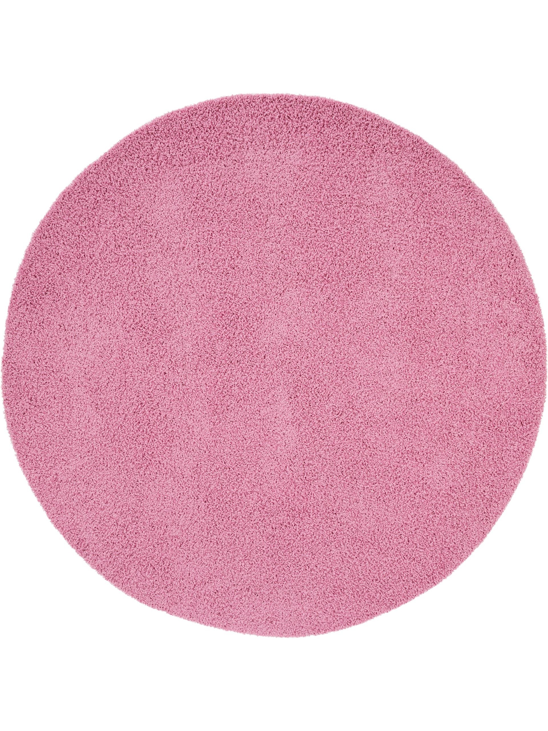 pink circle rugs