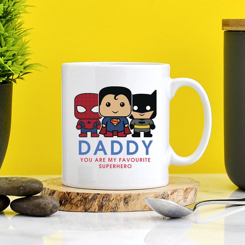 super hero mug