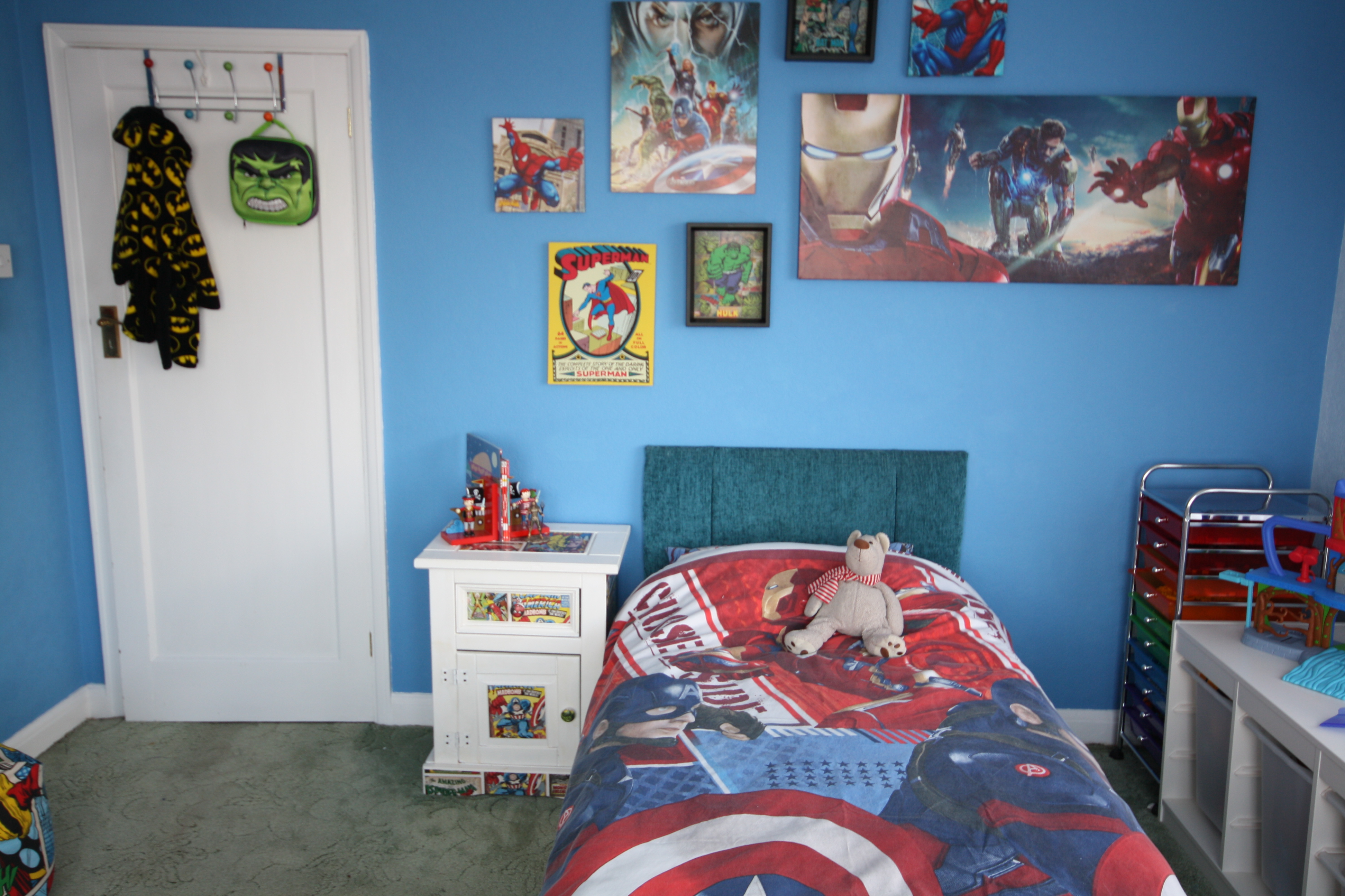 Superhero on sale bedroom ideas