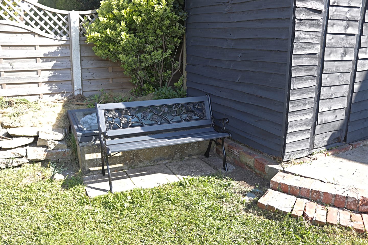 shauns garden bench makeover