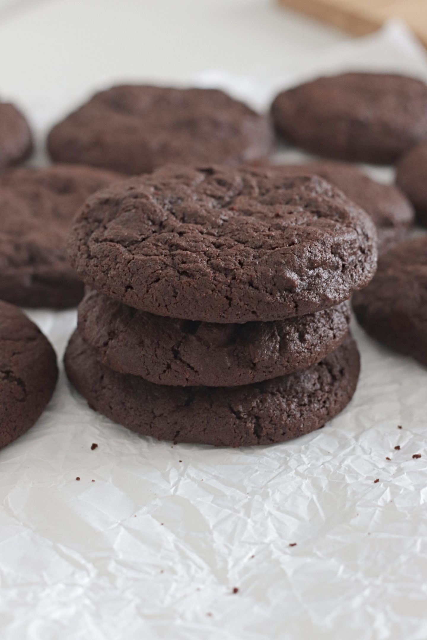 dark chocolate cookies