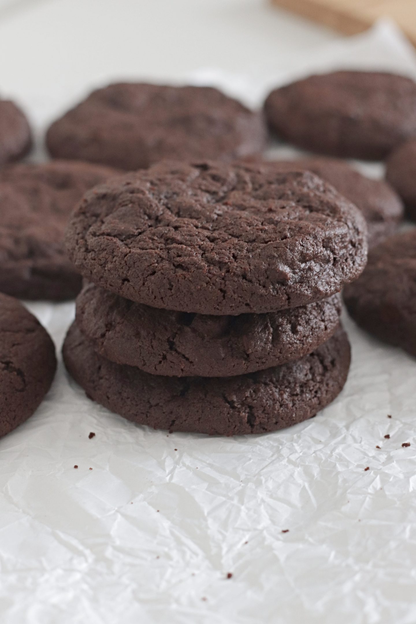 cookies with dark chocolate