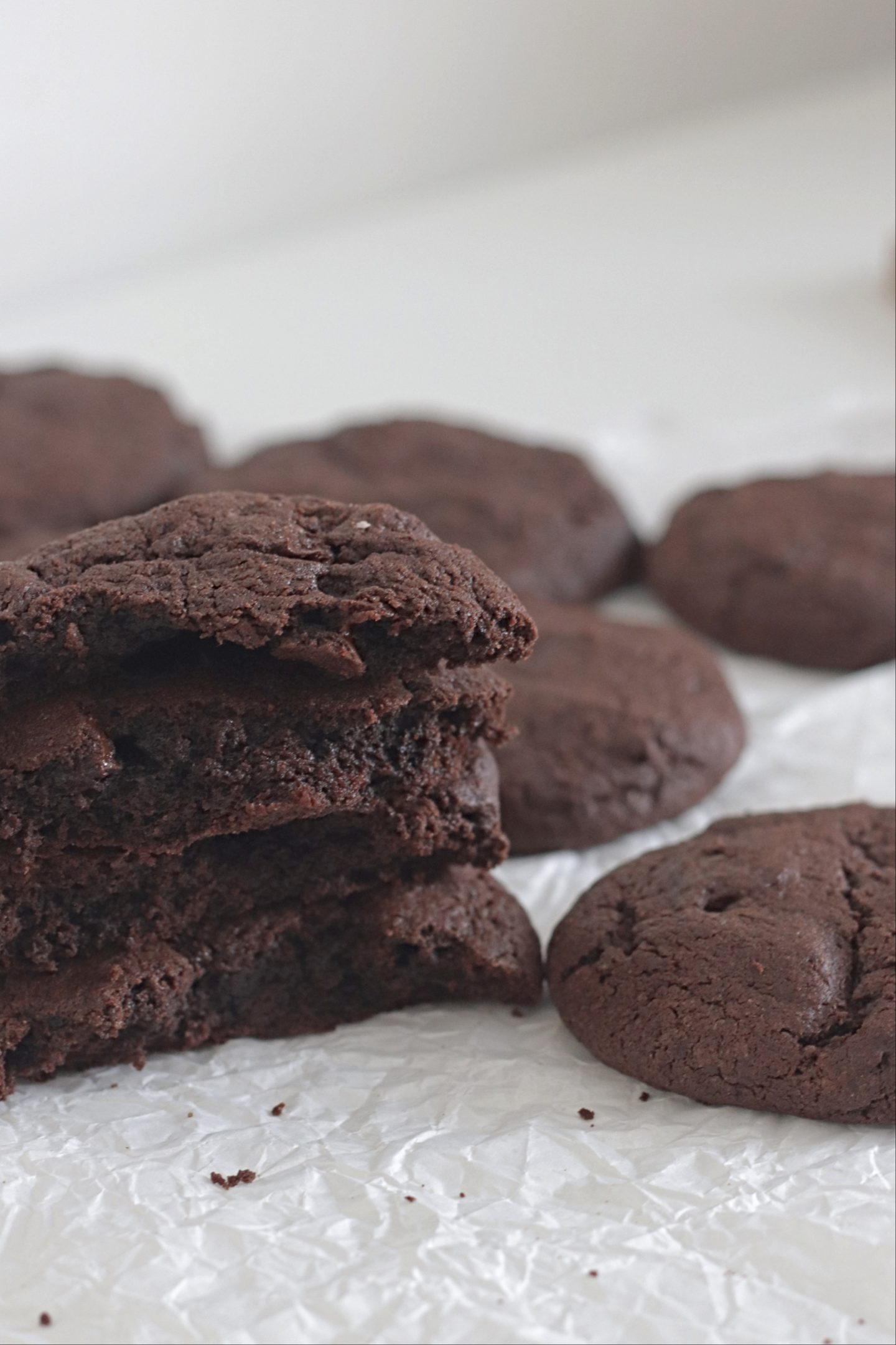 dark chocolate cookies