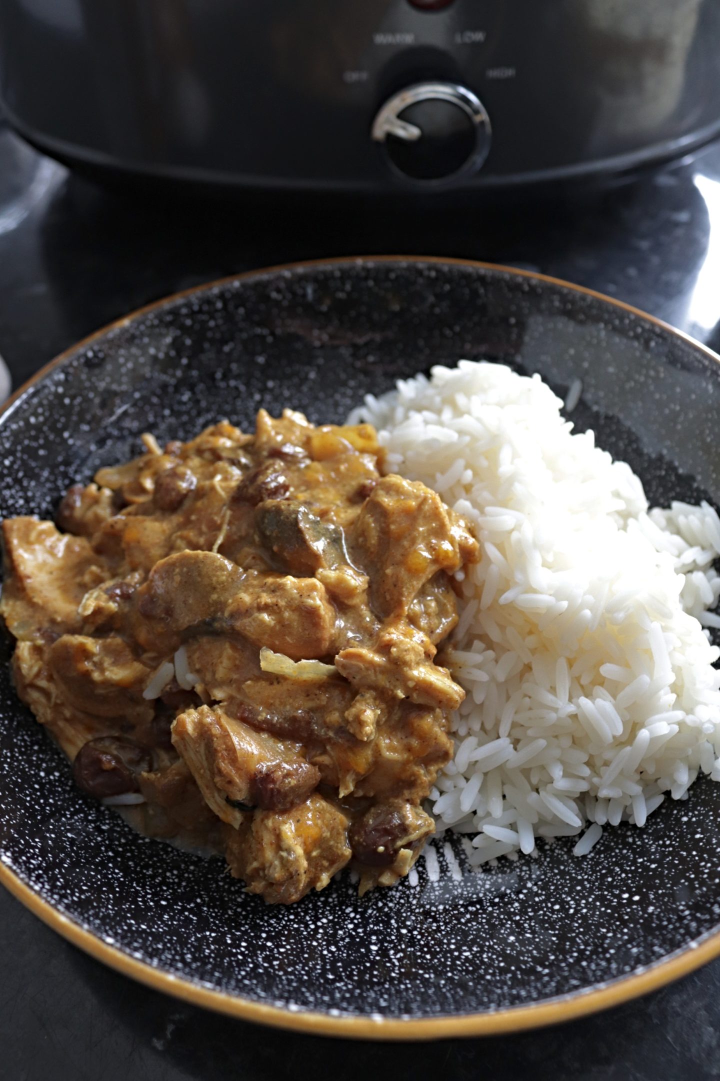 Slow Cooker Fruity Chicken Curry - Makes, Bakes and Decor