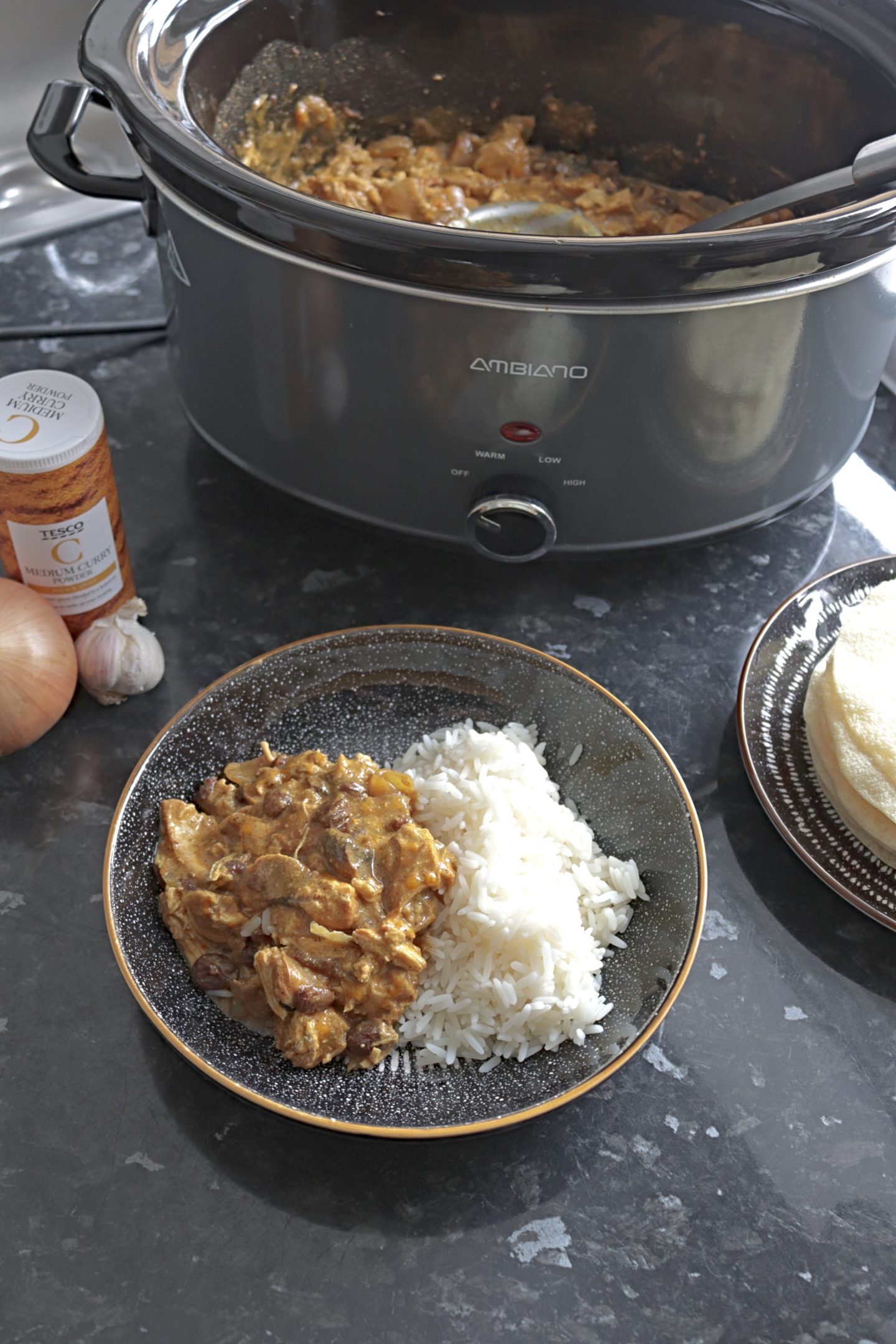 Slow Cooker Fruity Chicken Curry