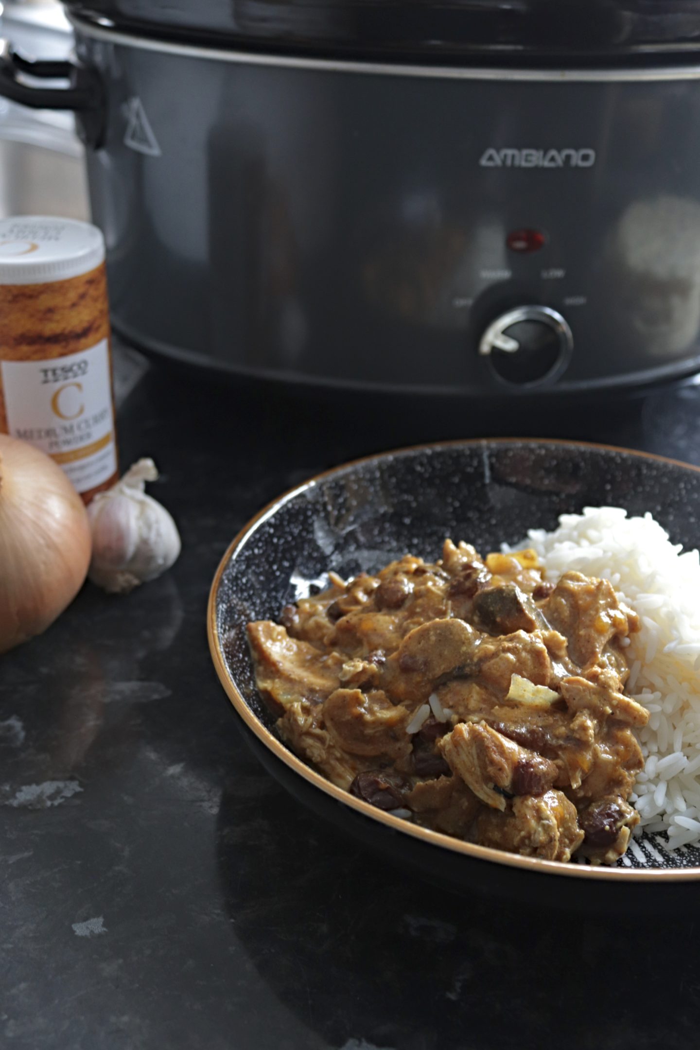 Slow Cooker Fruity Chicken Curry