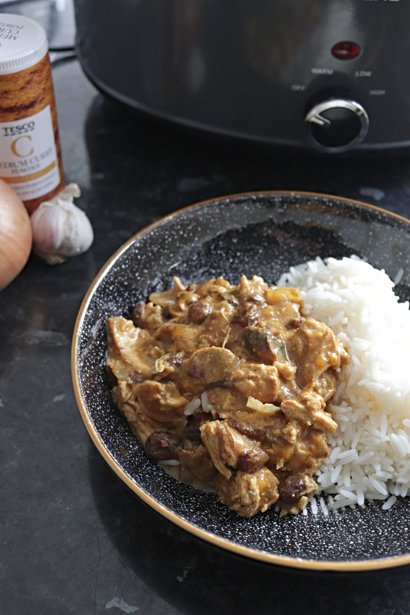 Slow Cooker Fruity Chicken Curry