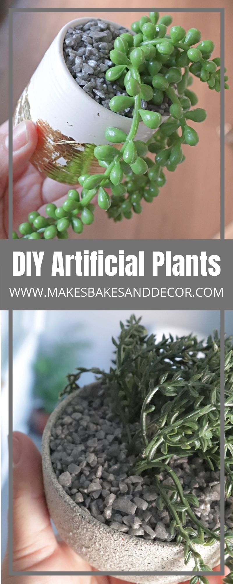 DIY Fake plants