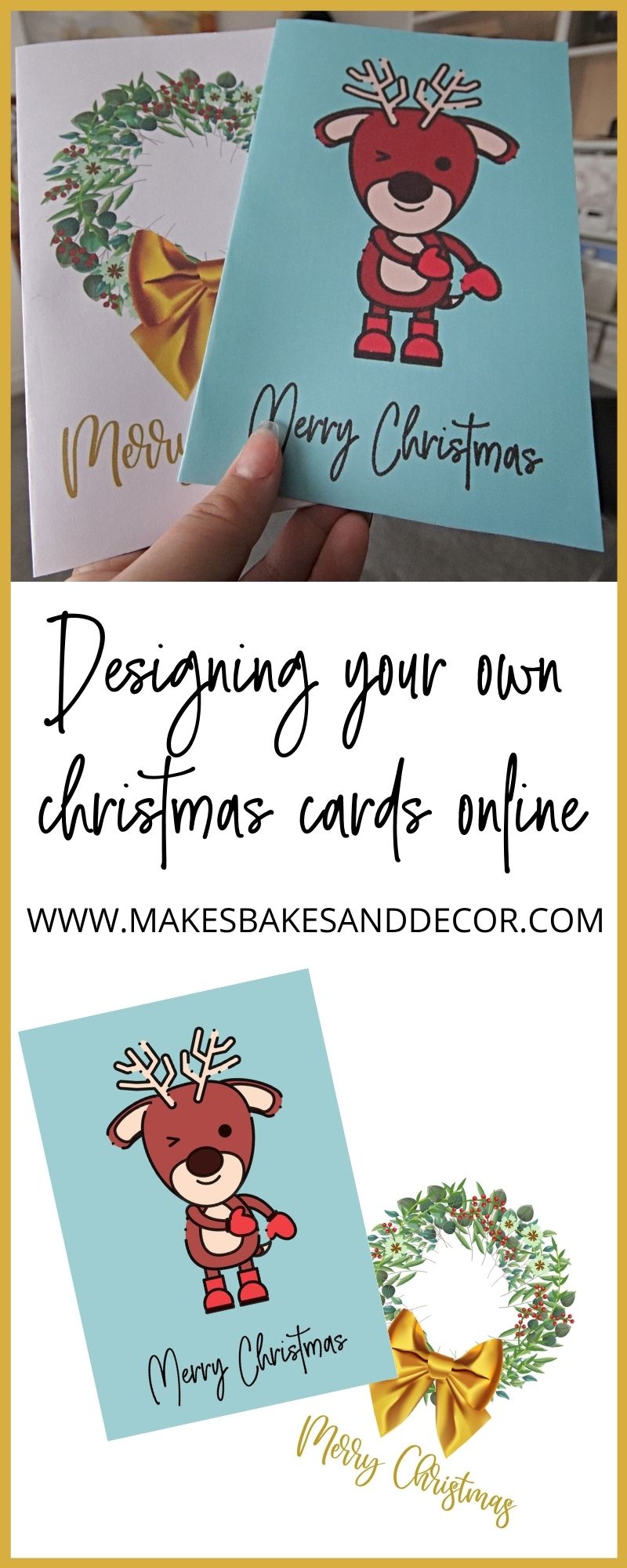 designing your own christmas cards online