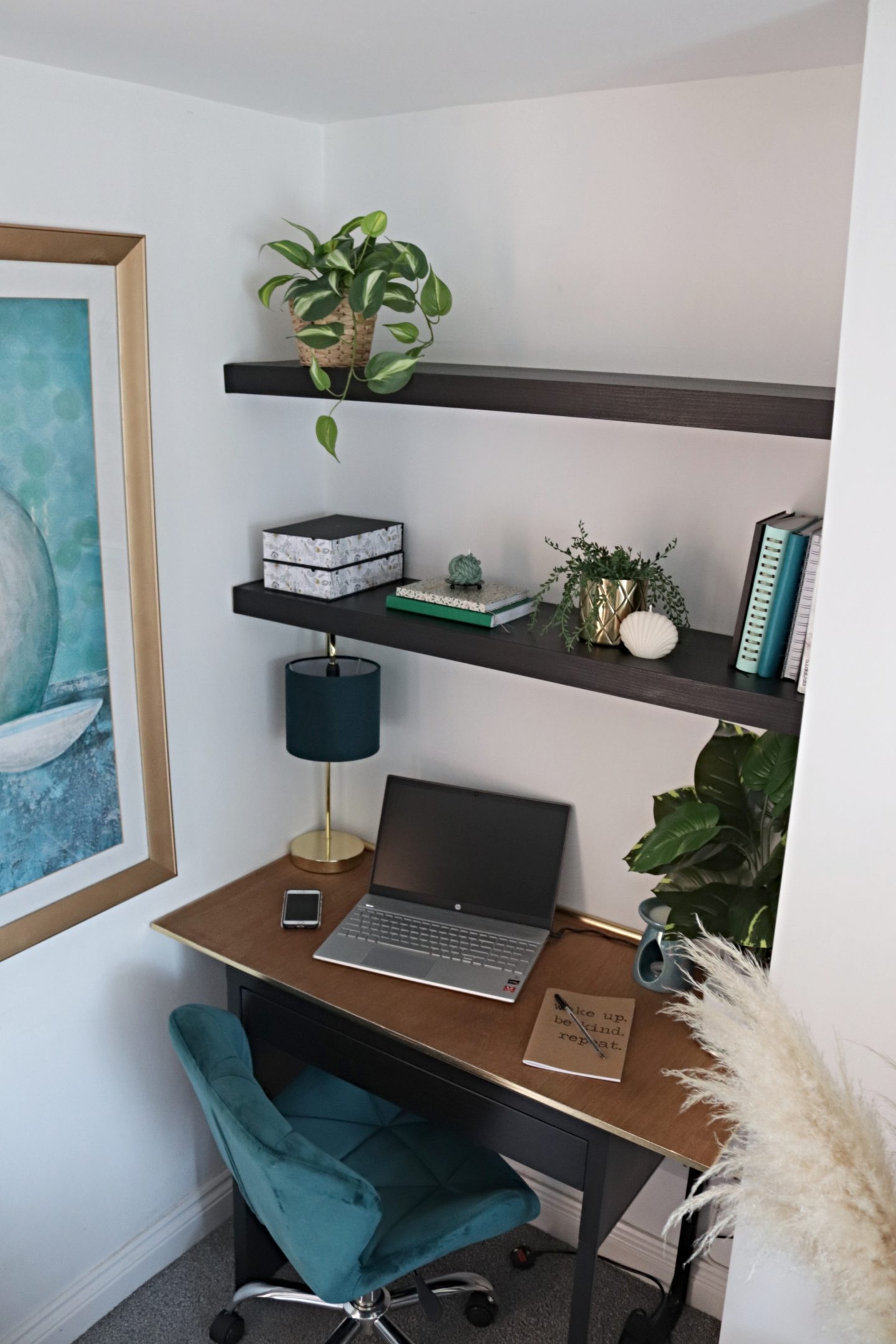 creating a work from home space