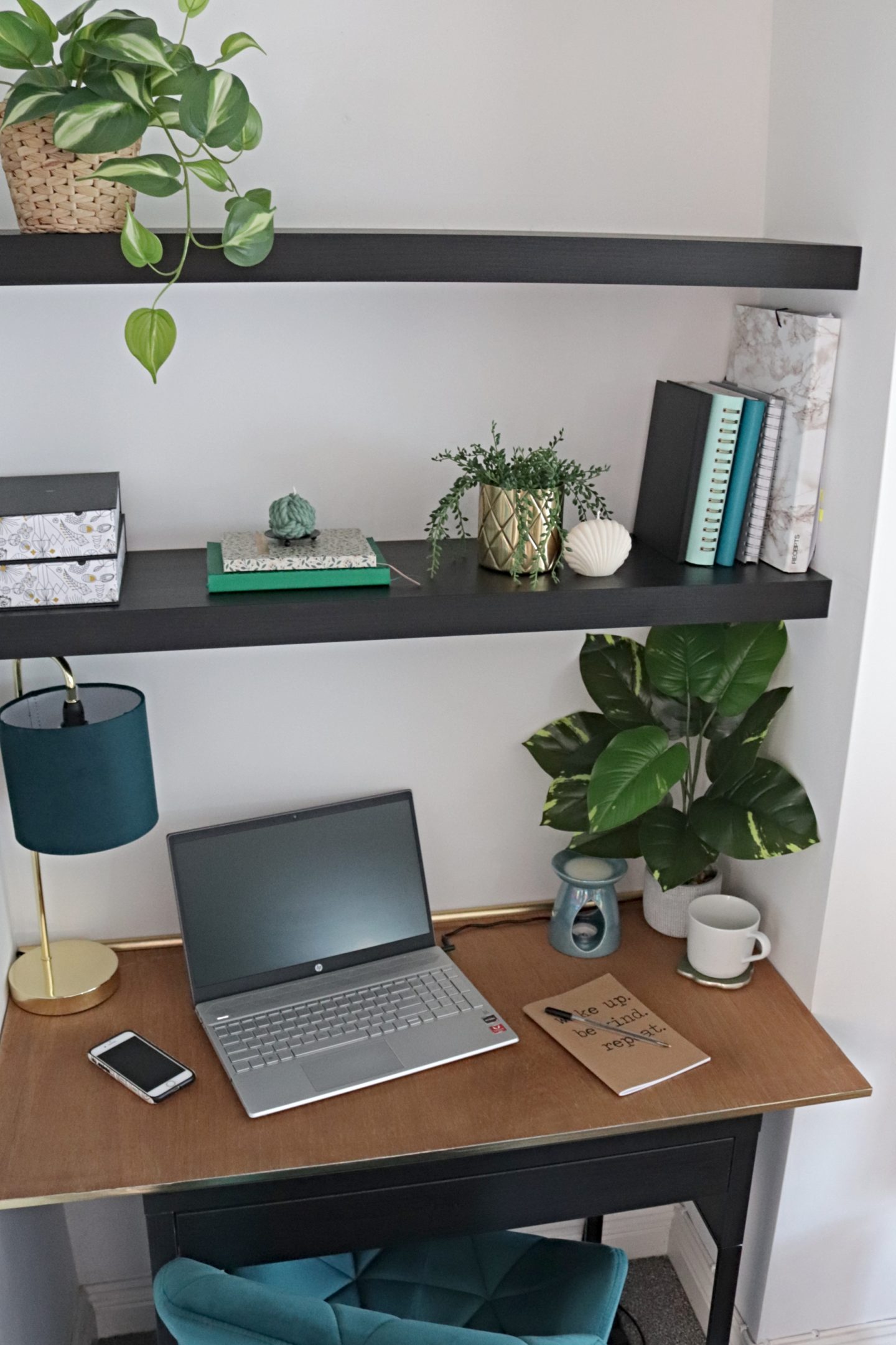 creating a work from home space