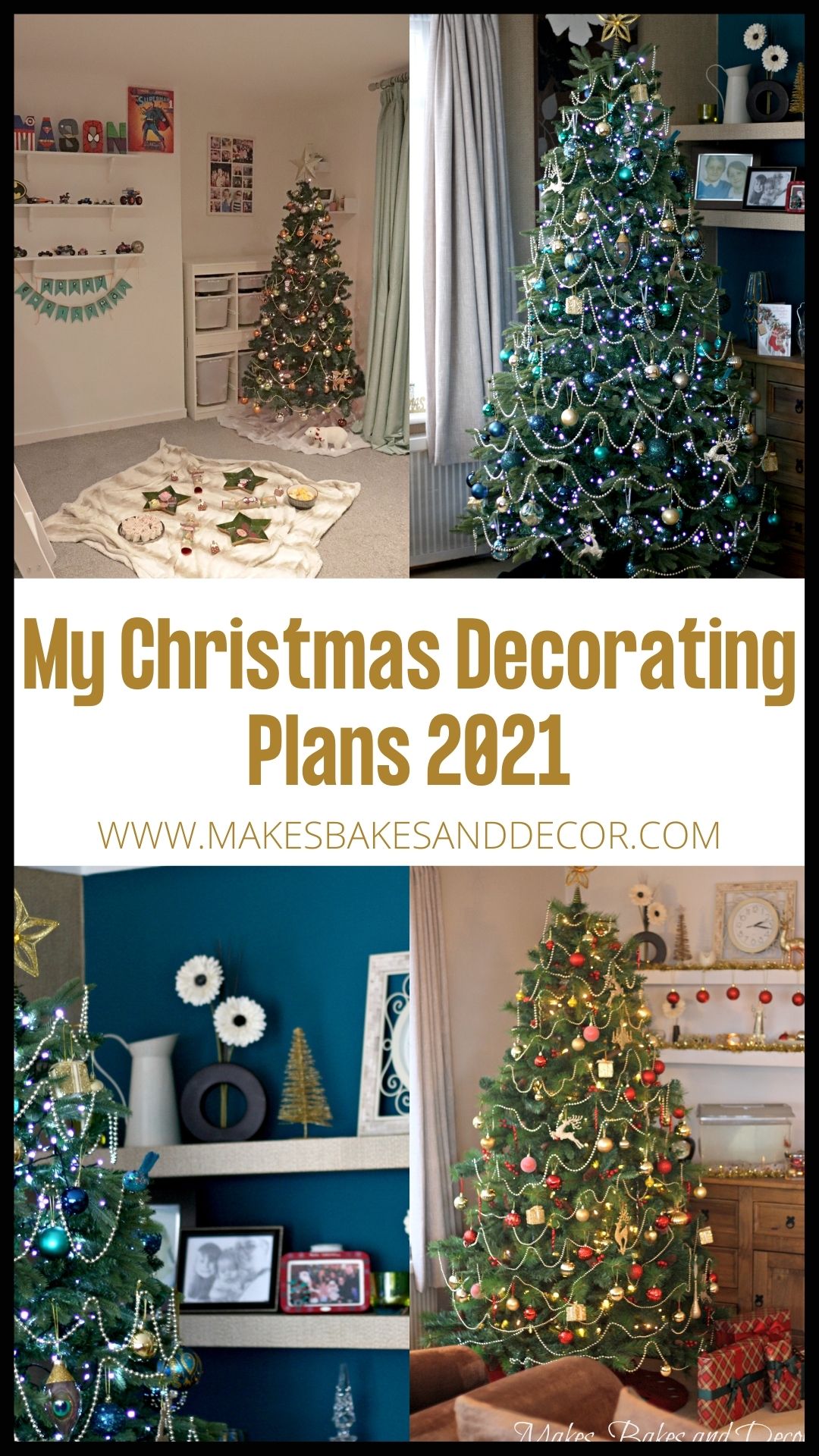 my Christmas decorating plans 2021
