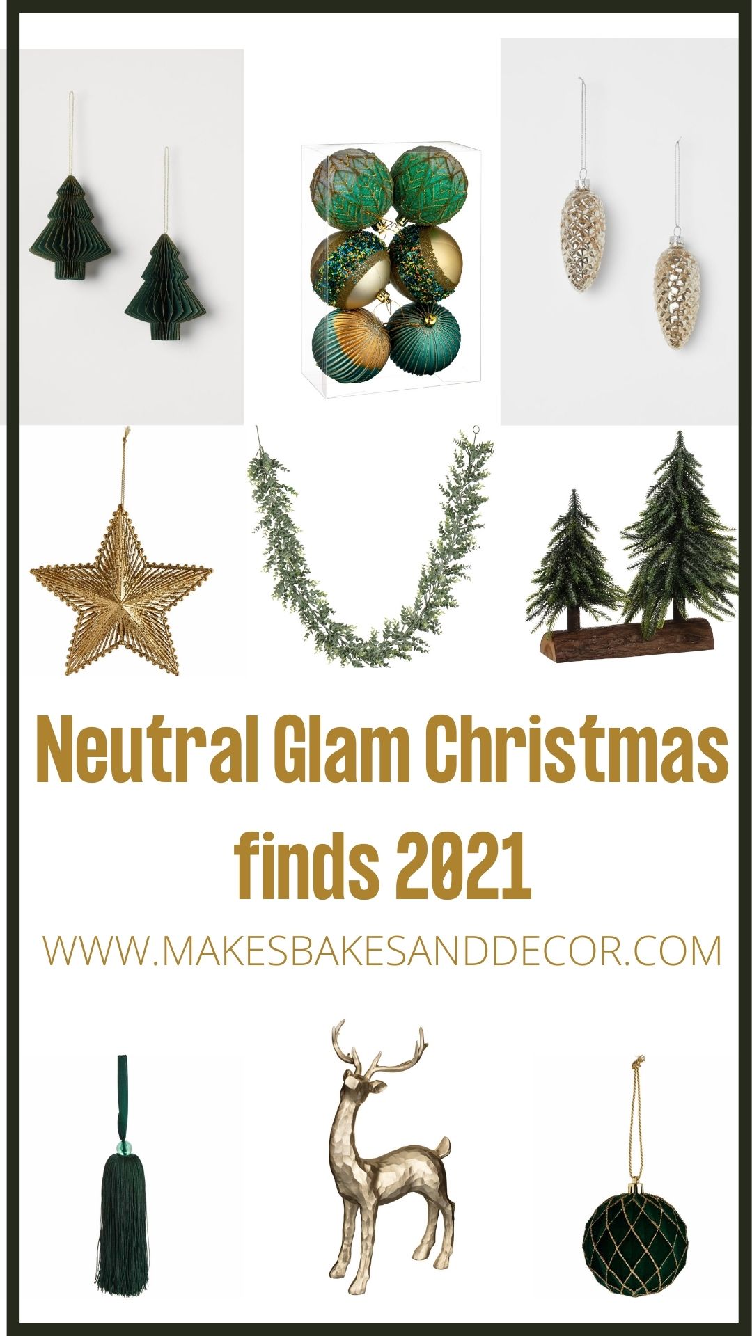 Neutral Glam Christmas finds