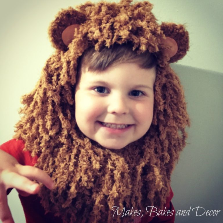 Lion Costume Tutorial - Makes, Bakes and Decor