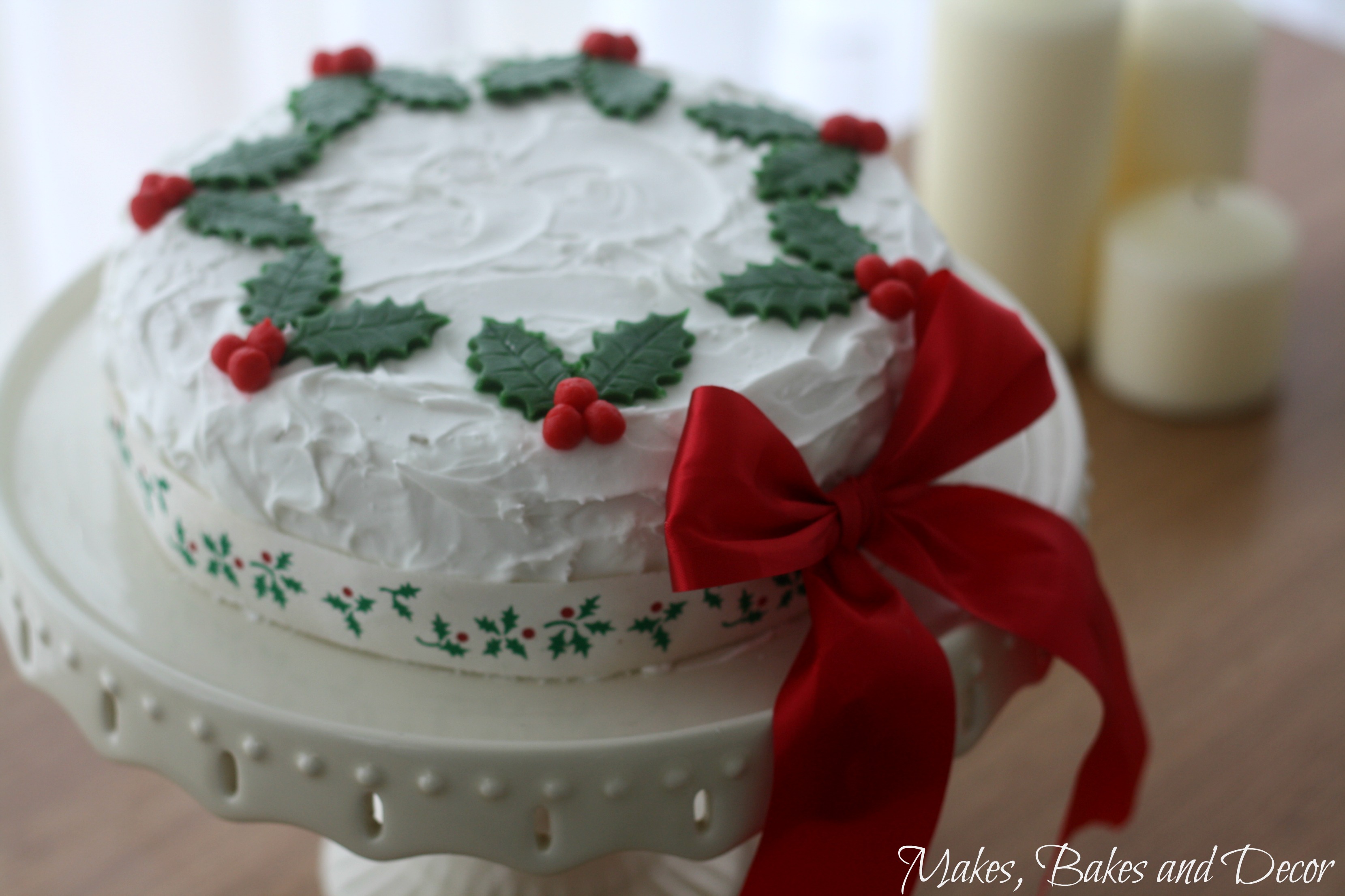 Decorated Christmas Cakes Ideas