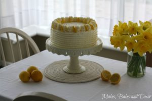 lemon drizzle layer cake