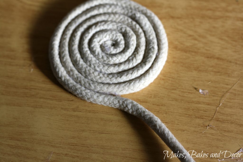 Coiled Rope Placemats - Makes, Bakes and Decor
