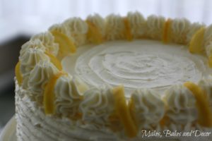 lemon drizzle layer cake