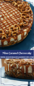 miso caramel cheesecake