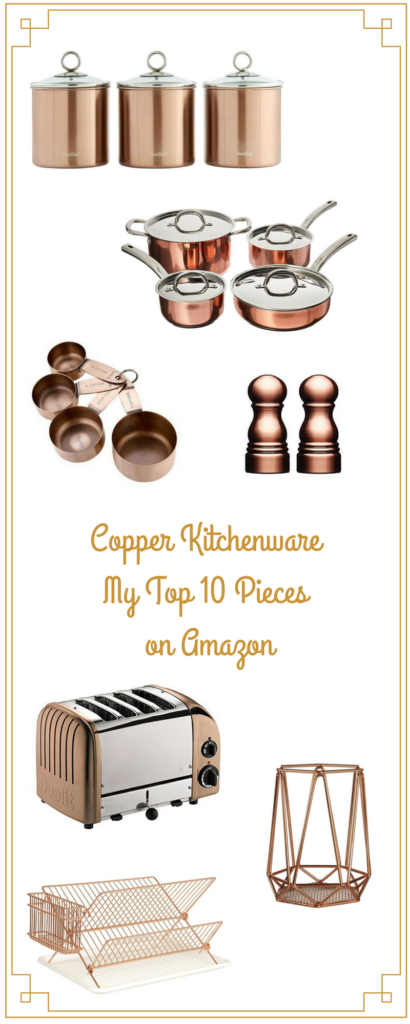 Copper Kitchenware - My top 10 pieces on Amazon - Makes, Bakes and Decor