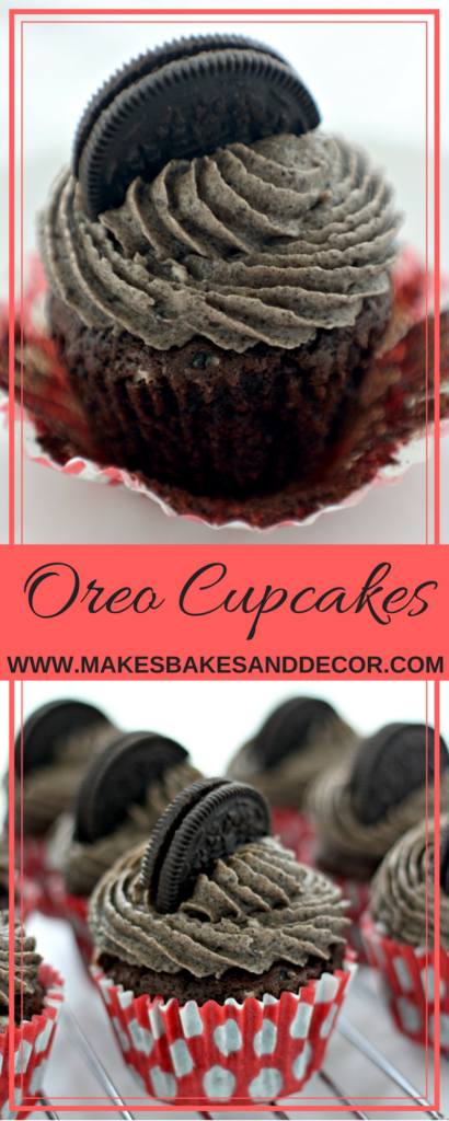 Oreo Cupcakes Makes Bakes And Decor