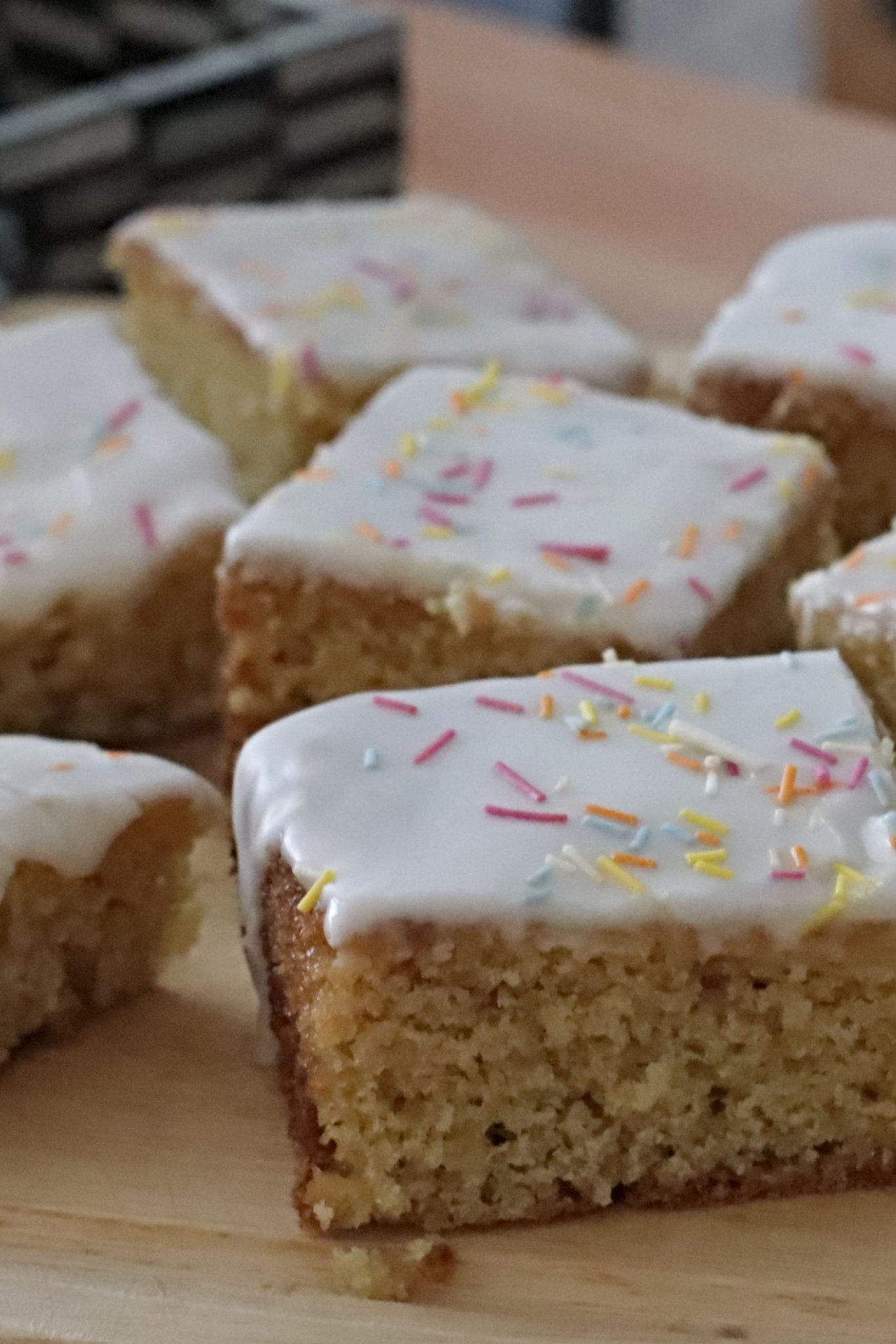 Retro School Tray Bake - Makes, Bakes and Decor